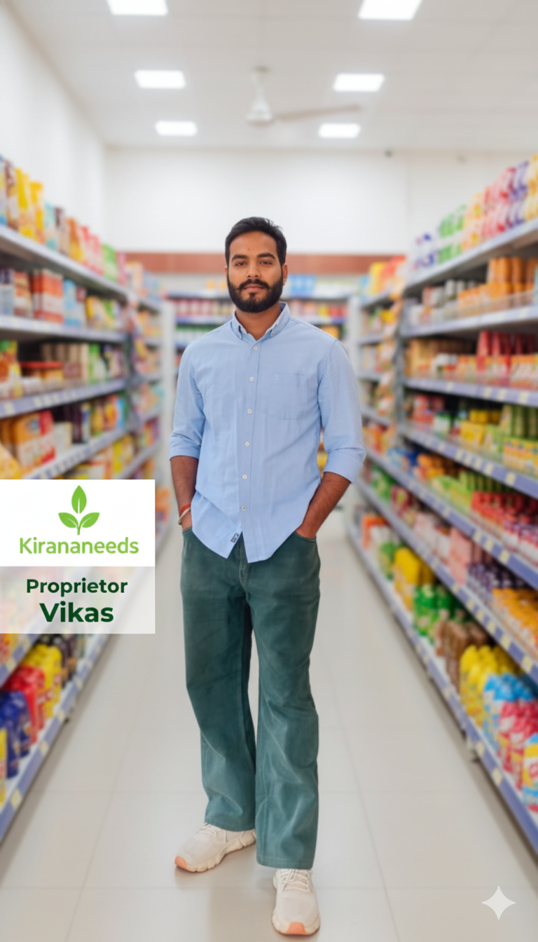 Proprietor Vikas and Store